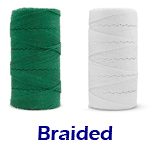 White Braided Nylon Seine Twine